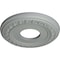 Ekena Millwork Jackson Ceiling Medallion (Fits Canopies up to 7 3/8"), 12 1/4"OD x 4"ID x 1 1/8"P, Primed White CM12JA - alternate 2